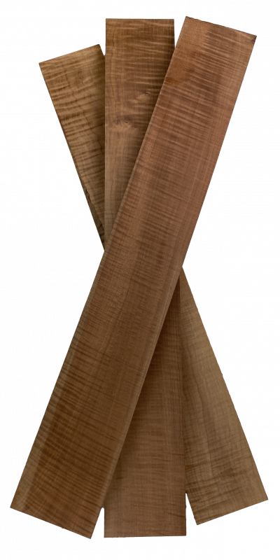 Neck Sycamore / Europ. Maple, flamed AAA "Choco" 720x100x26mm